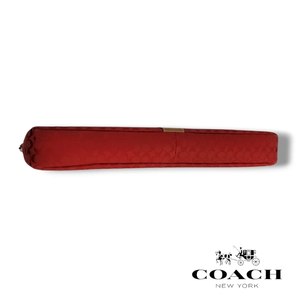 Coach Red Signature Mini C Canvas Tablet/iPad Sleeve – Excellent Condition! 14